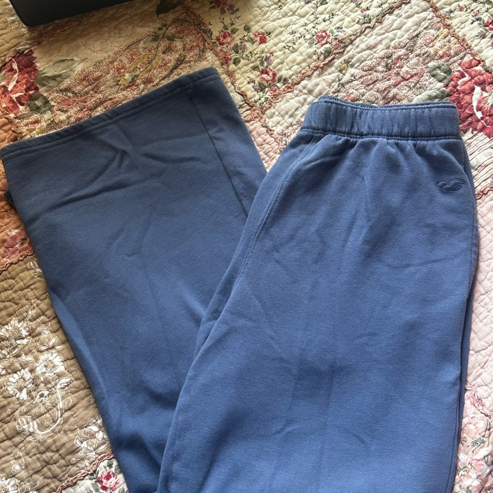 Hollister Blue Straight Leg Pants